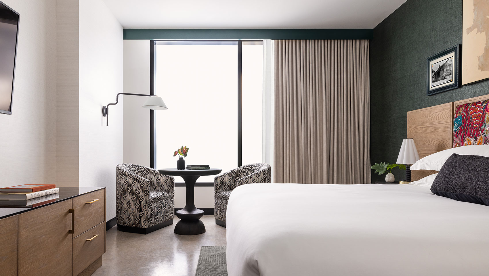 kimpton santo king guestroom